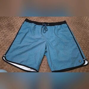 Jetty Men’s Session Boardshorts  Teal Black